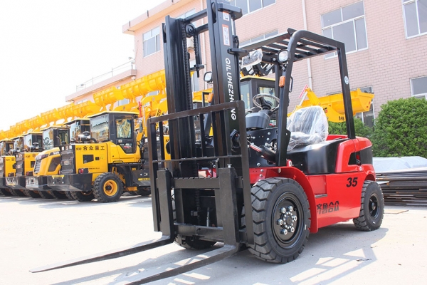 越野叉車的市場占有率逐年提升
